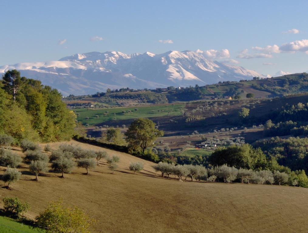 Вилла Agriturismo La Solagna Montebello di Bertona Экстерьер фото